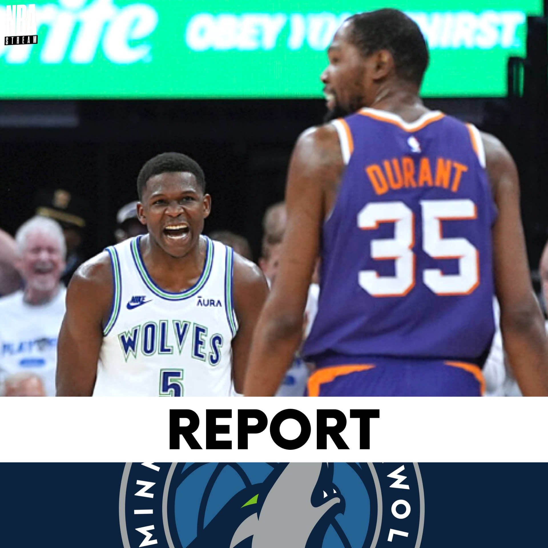 jiuyou- 明尼苏达森林狼首回合小胜菲尼克斯太阳，伊布砍下40记关键球，全场沸腾